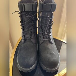 Timberland Boy's Or Men's Black Lace-Up Boots